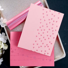 Charger l'image dans la galerie, Spellbinders - Glimmer Foil Variety Pack - 4/Pkg - Satin Pastels. Satin Pastels Variety Pack comes in four different colors. Each roll is 15-foot with a width of 5-inches. Colors include Pastel Peach, Pastel Lavender, Pastel Mint, and Pastel Pink. Available at Embellish Away located in Bowmanville Ontario Canada. Card example by brand ambassador.