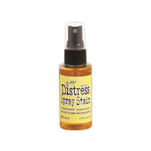 Load image into Gallery viewer, Tim Holtz - Distress Spray - Stain. Spray directly on porous surfaces a quick, easy ink coverage. Mist with water to blend color and get mottled effects. This package contains one 1.9oz. Comes in a variety of colors. Available at Embellish Away located in Bowmanville Ontario Canada. Squeezed Lemonade