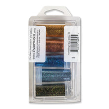 Cargar imagen en el visor de la galería, Stampendous - FranTastic Ultra Fine Glitter Kit - Bright Day. This kit contains 5 colors from Fran's new Frantastic mixes of our jewel, ultra fine glitters. One bottle each of Pink Shimmer, Lilac Shimmer, Vivid Violet, Kiwi and Vivid Blue. Available at Embellish Away located in Bowmanville Ontario Canada.