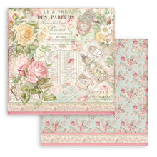 Load image into Gallery viewer, Stamperia - Double-Sided Paper Pad 6"X6" - 10/Pkg - Rose Parfum. Start your project off right with the perfect paper for scrapbook pages, greeting cards, bookmarks, gift cards, mixed media and much more! Available at Embellish Away located in Bowmanville Ontario Canada.