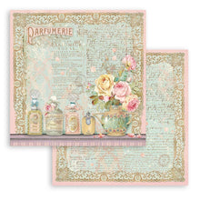 Load image into Gallery viewer, Stamperia - Double-Sided Paper Pad 6"X6" - 10/Pkg - Rose Parfum. Start your project off right with the perfect paper for scrapbook pages, greeting cards, bookmarks, gift cards, mixed media and much more! Available at Embellish Away located in Bowmanville Ontario Canada.