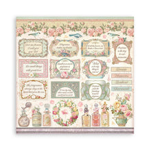 Load image into Gallery viewer, Stamperia - Double-Sided Paper Pad 6"X6" - 10/Pkg - Rose Parfum. Start your project off right with the perfect paper for scrapbook pages, greeting cards, bookmarks, gift cards, mixed media and much more! Available at Embellish Away located in Bowmanville Ontario Canada.