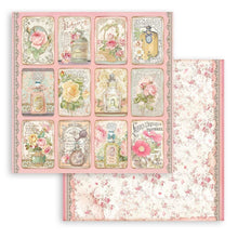 Load image into Gallery viewer, Stamperia - Double-Sided Paper Pad 6"X6" - 10/Pkg - Rose Parfum. Start your project off right with the perfect paper for scrapbook pages, greeting cards, bookmarks, gift cards, mixed media and much more! Available at Embellish Away located in Bowmanville Ontario Canada.