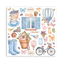 Load image into Gallery viewer, Stamperia - Double-Sided Paper Pad 8"X8" - 10/Pkg - Create Happiness Welcome Home. Start your project off right with the perfect paper for scrapbook pages, greeting cards, bookmarks, gift cards, mixed media and much more! Imported.
