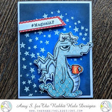 Charger l'image dans la galerie, The Rabbit Hole Designs - 6x6 Stencil - Aim for the Stars. The Rabbit Hole Designs is proud to bring you our Made in the U.S.A 6x6 Stencils that will soon become an essential in your paper crafting and mixed media projects. You can paint, spray, mist, spritz, airbrush, sponge, doodle, mask, and so more! Try them out on card stock, canvas, cork, chipboard, acetate, and fabric.. Available at Embellish Away located in Bowmanville Ontario Canada. card design by Amy S.