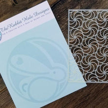 Charger l'image dans la galerie, The Rabbit Hole Designs - 6x6 Stencil - Candy Twist. The Rabbit Hole Designs is proud to bring you our Made in the U.S.A 6x6 Stencils that will soon become an essential in your paper crafting and mixed media projects. You can paint, spray, mist, spritz, airbrush, sponge, doodle, mask, and so more! Available at Embellish Away located in Bowmanville Ontario Canada.