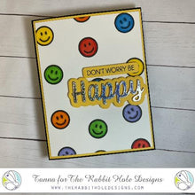 Load image into Gallery viewer, The Rabbit Hole Designs - Stamp Set - Congrats - Scripty - 3x4. Deeply etched, clear photopolymer stamps for precise placement. The word Congrats is sized so that it may be stamped onto the shadow layer from the coordinating dies (sold separately). Made in USA. Coordinates with Congrats - Scripty Word with Shadow Layer Dies. Available at Embellish Away located in Bowmanville Ontario Canada. Card design by Tanna.