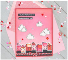 Load image into Gallery viewer, The Rabbit Hole Designs - Stamp Set - Love You More - 4x6. Deeply etched, clear photopolymer stamps for precise placement. Made in the USA. Available at Embellish Away located in Bowmanville Ontario Canada. card design by brand ambassador.