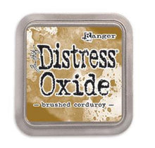 Load image into Gallery viewer, Tim Holtz - Distress Oxide Pad - Large. Create an aged look on papers, fibers, photos and more! This package contains one 2-1/4x2-1/4 inch ink pad. Comes in a variety of distressed colors. Each sold separately. Available at Embellish Away located in Bowmanville Ontario Canada. Brushed Corduray.