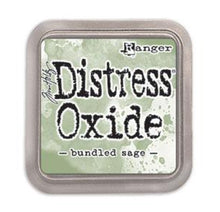 Load image into Gallery viewer, Tim Holtz - Distress Oxide Pad - Large. Create an aged look on papers, fibers, photos and more! This package contains one 2-1/4x2-1/4 inch ink pad. Comes in a variety of distressed colors. Each sold separately. Available at Embellish Away located in Bowmanville Ontario Canada. Bundled Sage