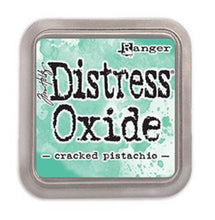 Load image into Gallery viewer, Tim Holtz - Distress Oxide Pad - Large. Create an aged look on papers, fibers, photos and more! This package contains one 2-1/4x2-1/4 inch ink pad. Comes in a variety of distressed colors. Each sold separately. Available at Embellish Away located in Bowmanville Ontario Canada. Cracked Pistachio