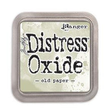 Load image into Gallery viewer, Tim Holtz - Distress Oxide Pad - Large. Create an aged look on papers, fibers, photos and more! This package contains one 2-1/4x2-1/4 inch ink pad. Comes in a variety of distressed colors. Each sold separately. Available at Embellish Away located in Bowmanville Ontario Canada. Old Paper.