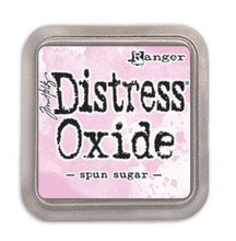 Load image into Gallery viewer, Tim Holtz - Distress Oxide Pad - Large. Create an aged look on papers, fibers, photos and more! This package contains one 2-1/4x2-1/4 inch ink pad. Comes in a variety of distressed colors. Each sold separately. Available at Embellish Away located in Bowmanville Ontario Canada. Spun Sugar