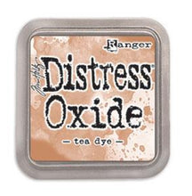 Load image into Gallery viewer, Tim Holtz - Distress Oxide Pad - Large. Create an aged look on papers, fibers, photos and more! This package contains one 2-1/4x2-1/4 inch ink pad. Comes in a variety of distressed colors. Each sold separately. Available at Embellish Away located in Bowmanville Ontario Canada. Tea Dye