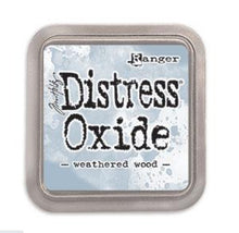 Load image into Gallery viewer, Tim Holtz - Distress Oxide Pad - Large. Create an aged look on papers, fibers, photos and more! This package contains one 2-1/4x2-1/4 inch ink pad. Comes in a variety of distressed colors. Each sold separately. Available at Embellish Away located in Bowmanville Ontario Canada. Weathered Wood