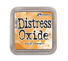 Load image into Gallery viewer, Tim Holtz - Distress Oxide Pad - Large. Create an aged look on papers, fibers, photos and more! This package contains one 2-1/4x2-1/4 inch ink pad. Comes in a variety of distressed colors. Each sold separately. Available at Embellish Away located in Bowmanville Ontario Canada. Wild Honey