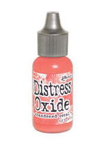 Load image into Gallery viewer, Tim Holtz - Distress Oxides Reinker. Tim Holtz-Ranger Distress Oxides Reinkers. This water-reactive dye and pigment ink fusion creates an oxidized effect when sprayed with water. Use to re-ink Distress Oxide Ink Pads (sold separately). Available at Embellish Away located in Bowmanville Ontario Canada. Abandoned Coral