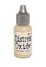 Load image into Gallery viewer, Tim Holtz - Distress Oxides Reinker. Tim Holtz-Ranger Distress Oxides Reinkers. This water-reactive dye and pigment ink fusion creates an oxidized effect when sprayed with water. Use to re-ink Distress Oxide Ink Pads (sold separately). Available at Embellish Away located in Bowmanville Ontario Canada. Antique Linen