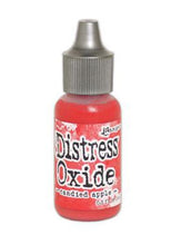 Load image into Gallery viewer, Tim Holtz - Distress Oxides Reinker. Tim Holtz-Ranger Distress Oxides Reinkers. This water-reactive dye and pigment ink fusion creates an oxidized effect when sprayed with water. Use to re-ink Distress Oxide Ink Pads (sold separately). Available at Embellish Away located in Bowmanville Ontario Canada. Candied Apple