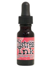 Load image into Gallery viewer, Tim Holtz - Distress Reinker. Create an aged look on papers, fibers, photos and more! This package contains one 0.5oz bottle of distress ink. Acid free. Conforms to ASTM D4236. Comes in a variety of colors. Each sold separately. Available at Embellish Away located in Bowmanville Ontario. Abandoned Coral