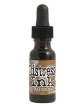 Load image into Gallery viewer, Tim Holtz - Distress Reinker. Create an aged look on papers, fibers, photos and more! This package contains one 0.5oz bottle of distress ink. Acid free. Conforms to ASTM D4236. Comes in a variety of colors. Each sold separately. Available at Embellish Away located in Bowmanville Ontario. Brushed Corduroy.
