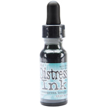 Load image into Gallery viewer, Tim Holtz - Distress Reinker. Create an aged look on papers, fibers, photos and more! This package contains one 0.5oz bottle of distress ink. Acid free. Conforms to ASTM D4236. Comes in a variety of colors. Each sold separately. Available at Embellish Away located in Bowmanville Ontario. Evergreen Bough