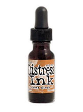 Load image into Gallery viewer, Tim Holtz - Distress Reinker. Create an aged look on papers, fibers, photos and more! This package contains one 0.5oz bottle of distress ink. Acid free. Conforms to ASTM D4236. Comes in a variety of colors. Each sold separately. Available at Embellish Away located in Bowmanville Ontario. Rusty Hinge