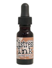 Load image into Gallery viewer, Tim Holtz - Distress Reinker. Create an aged look on papers, fibers, photos and more! This package contains one 0.5oz bottle of distress ink. Acid free. Conforms to ASTM D4236. Comes in a variety of colors. Each sold separately. Available at Embellish Away located in Bowmanville Ontario. Vintage Photo