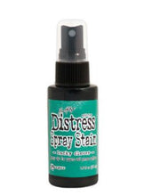 Load image into Gallery viewer, Tim Holtz - Distress Spray - Stain. Spray directly on porous surfaces a quick, easy ink coverage. Mist with water to blend color and get mottled effects. This package contains one 1.9oz. Comes in a variety of colors. Available at Embellish Away located in Bowmanville Ontario Canada. Lucky Clover