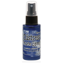 Load image into Gallery viewer, Tim Holtz - Distress Spray - Stain. Spray directly on porous surfaces a quick, easy ink coverage. Mist with water to blend color and get mottled effects. This package contains one 1.9oz. Comes in a variety of colors. Available at Embellish Away located in Bowmanville Ontario Canada. Prize Ribbon