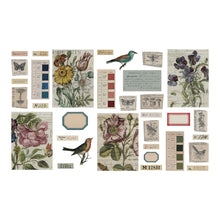 Load image into Gallery viewer, Tim Holtz - Idea-Ology - Transparent Things 2. Unleash your creativity with unique vintage transparent layers! Perfect for mixed media art projects, these layers offer a wide variety of designs, including birds, nature, and color swatches. Available at Embellish Away located in Bowmanville Ontario Canada.