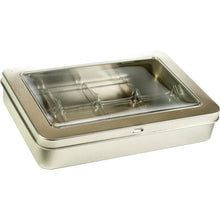 Cargar imagen en el visor de la galería, Tim Holtz - Mini Distress Ink Storage Tin - Holds 12. Ideal storage solution for mini distress ink pads! Organize and transport easily in a convenient clear windowed hinged tin. This package contains one 1x6.25x4.25 inch storage tin that will hold up to twelve mini inks. Imported. Available at Embellish Away in Bowmanville Ontario Canada..