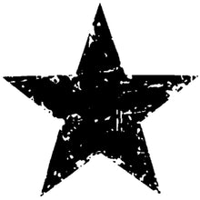 Cargar imagen en el visor de la galería, STAMPERS ANONYMOUS-Tim Holtz Mounted Red Rubber Stamps. Each red rubber stamp is mounted on a 3/4 inch thick wood block and features a printed image on top for easy placement. This package contains Star Silhouette: one stamp mounted on a 1-1/2x1-1/2 inch block. Made in USA. Available at Embellish Away located in Bowmanville Ontario Canada.