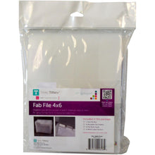 Charger l'image dans la galerie, Totally-Tiffany - Fab File - 4"X6" - Small. The go-to solution to organize photos, card blanks, completed cards, embossing folders and more. Six reusable, tabbed file folders are included in the 4x6 Fab File, along with six Notecard inserts and six labels. Each file folder holds approximately 40 photos, 240 total. Package contains one Totally Tiffany Fab File 4x6x3.25 with 6 reusable file folders. Imported. Available at Embellish Away located in Bowmanville Ontario Canada.