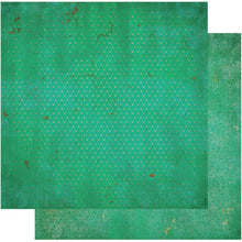 Load image into Gallery viewer, BoBunny - Double Dot Collection. This 12x12 inch double-sided heavy weight scrapbooking papers. Available in a variety of designs, colours, each sold separately. Acid and lignin free. Made in USA. Turquoise.. Available at Embellish Away located in Bowmanville Ontario Canada.