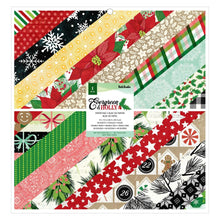 Load image into Gallery viewer, American Crafts - Vicki Boutin - Double-Sided Paper Pad 12"X12" - 48/Pkg - Evergreen & Holly. This package contains Vicki Boutin Evergreen & Holly Double-Sided Paper Pad - 12x12 inches, 48 sheets. Available at Embellish Away located in Bowmanville Ontario Canada.