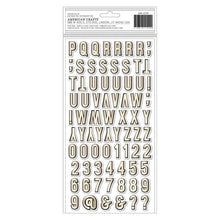 Load image into Gallery viewer, Vicki Boutin - Thickers Stickers - 156/Pkg - Alpha W/Gold Foil Accents - Evergreen & Holly. Available at Embellish Away located in Bowmanville Ontario Canada.