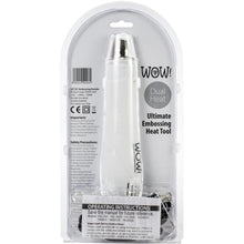 Charger l'image dans la galerie, WOW! - Dual Speed Heat Tool - 110 Volts. The WOW! Dual Speed Heat Tool is the ultimate embossing heat tool. It has two speed setting for more control and focused heat. Ideal for embossing powders. Can also be used to dry paints, glues and inks. Use on paper, wood and fabric. This 6.25x12.25x2.5 inch package contains one dual speed heat tool. Imported. Available at Embellish Away located in Bowmanville Ontario Canada.