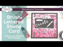 Load and play video in Gallery viewer, Cosmic Shimmer - Pixie Powder available in 26 colors. Available in Bowmanville Ontario Canada. YouTube video