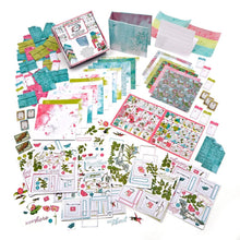 Cargar imagen en el visor de la galería, 49 And Market - Big Picture Album Kit - Kaleidoscope. This complete album kit comes with all the bits and pieces to recreate a 12-page album or mix &#39;n match pieces to create your own! Available at Embellish Away located in Bowmanville Ontario Canada.
