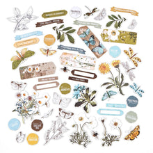 Load image into Gallery viewer, 49 And Market - Chipboard Set - Krafty Garden. The Krafty Garden Chipboard Set is a pack of non-adhesive backed chipboard elements that can be used to enhance any project. Available at Embellish Away located in Bowmanville Ontario Canada.
