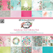 Charger l&#39;image dans la galerie, 49 And Market - Collection Pack 12&quot;X12&quot; - Kaleidoscope. The Kaleidoscope collection will evoke a sense of pure joy given the bold imagery and bright colors associated with this collection. Available at Embellish Away located in Bowmanville Ontario Canada.
