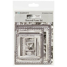 गैलरी व्यूवर में इमेज लोड करें, 49 And Market - Color Swatch: Charcoal Frame Set. 20 faux-stitched distressed frames have been die-cut from heavy weight cardstock. They are great for highlighting your photos and are easily layered. Available at Embellish Away located in Bowmanville Ontario Canada.
