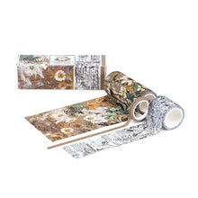Load image into Gallery viewer, 49 And Market - Fabric Tape Assortment - Krafty Garden. 3 Rolls of repositionable fabric tape. Widths included are 100mm, 44mm and 7mm. Each roll is 3m long. Available at Embellish Away located in Bowmanville Ontario Canada.
