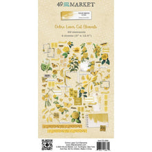 Charger l&#39;image dans la galerie, 49 And Market - Laser Cut Outs - Elements - Color Swatch: Ochre. There are 99 precision laser cut elements that include butterflies, florals, photo wraps, bows, buttons, tabs and more! Available at Embellish Away located in Bowmanville Ontario Canada.
