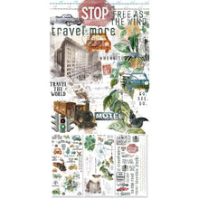Load image into Gallery viewer, 49 And Market - Rub-On Transfer Set - Ride - Wherever. A huge combination of rub-on transfers which easily rub on in any part of your project. The vintage designs, travel icons, quotes and distressed elements are a perfect addition to any project. Available at Embellish Away located in Bowmanville Ontario Canada.
