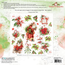 Charger l&#39;image dans la galerie, 49 And Market - Rub-Ons 12&quot;X12&quot; - Christmas Spectacular 2023 - Classic. One 12&quot;x12&quot; sheet of rub-on transfers. Sheet has various watercolor images of florals and butterflies. Apply to a variety of clean surfaces for a unique and beautiful effect. Available at Embellish Away located in Bowmanville Ontario Canada.

