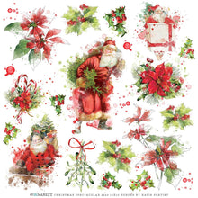 Cargar imagen en el visor de la galería, 49 And Market - Rub-Ons 12&quot;X12&quot; - Christmas Spectacular 2023 - Classic. One 12&quot;x12&quot; sheet of rub-on transfers. Sheet has various watercolor images of florals and butterflies. Apply to a variety of clean surfaces for a unique and beautiful effect. Available at Embellish Away located in Bowmanville Ontario Canada.
