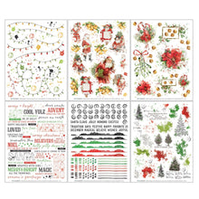 Load image into Gallery viewer, 49 And Market - Rub-Ons 6&quot;X8&quot; - 6/Sheets - Classic - Christmas Spectacular 2023. 6 sheets of rub-on transfers. Sheets measures 6&quot;x8&quot; and are loaded with various foliage and leaves. Apply to a variety of clean surfaces for a unique and beautiful effect. Available at Embellish Away located in Bowmanville Ontario Canada.
