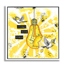 Cargar imagen en el visor de la galería, AALL &amp; Create - Stencil - 163 - Starburst. Size: 15.4x15.4 | 6&quot;x6&quot;. Available at Embellish Away located in Bowmanville Ontario Canada. Example by brand ambassador.
